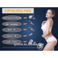 two cryolipolysis handle cavitation rf vacuum cryotherapy machine for sale